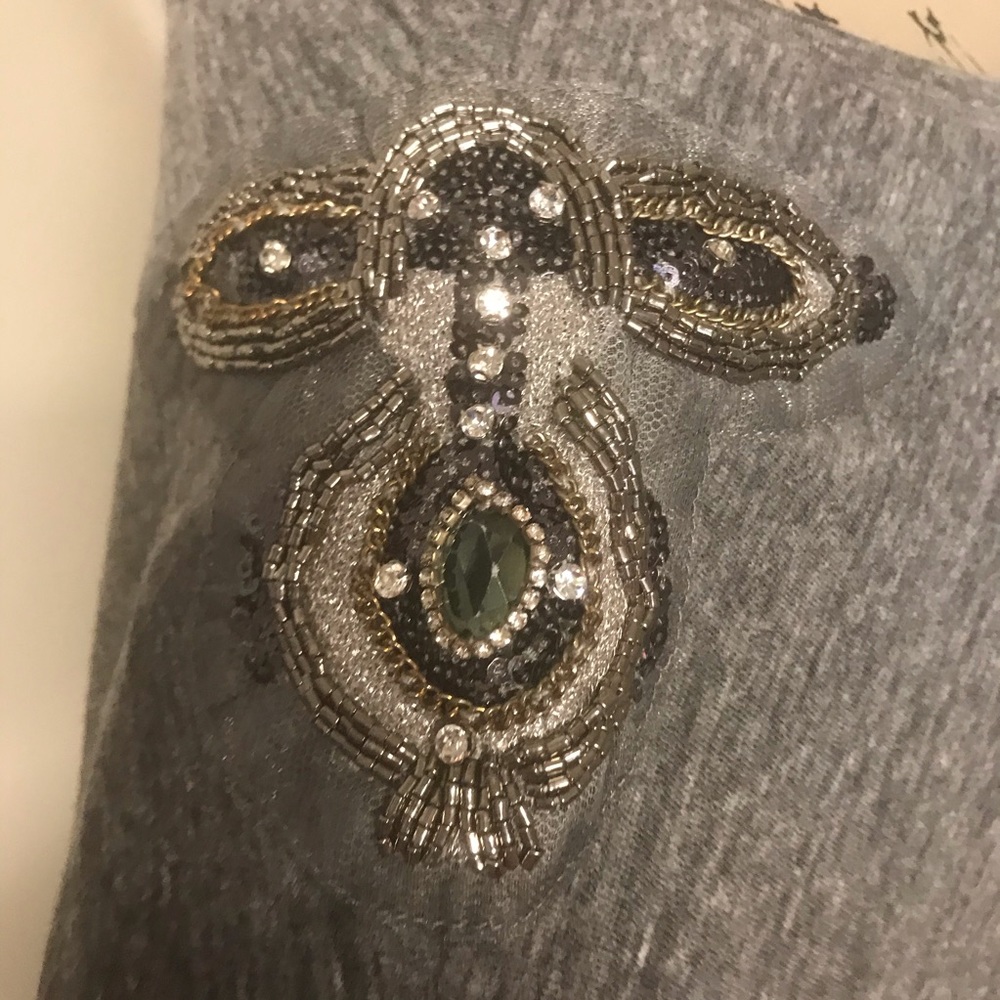 Jeweled Shoulder Top 18/20